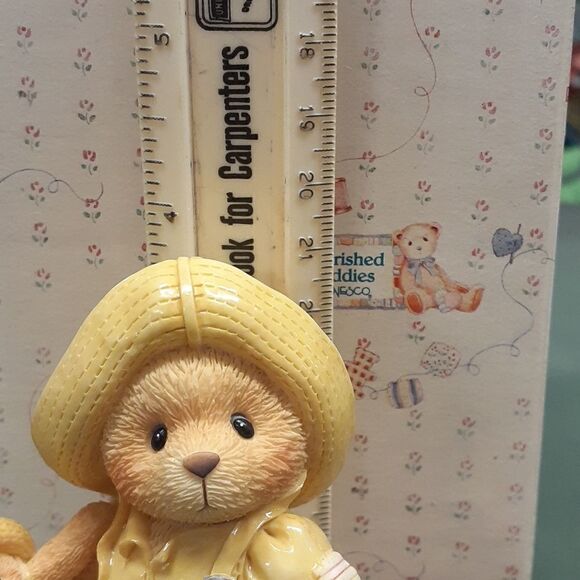 Cherished Teddies 1997 Joyce Plant A Rainbow And Watch It Grow SPRING w/ Box I8 - Picture 9 of 11